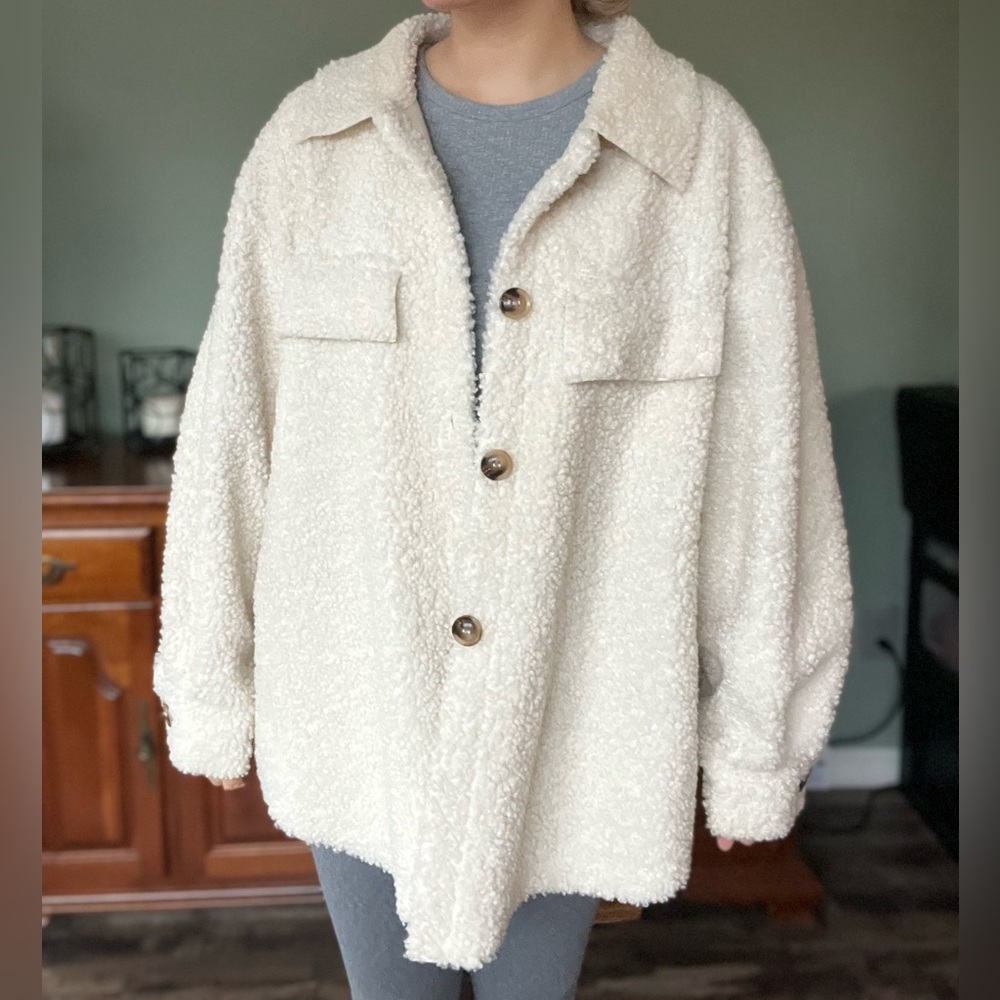 Sherpa Shacket